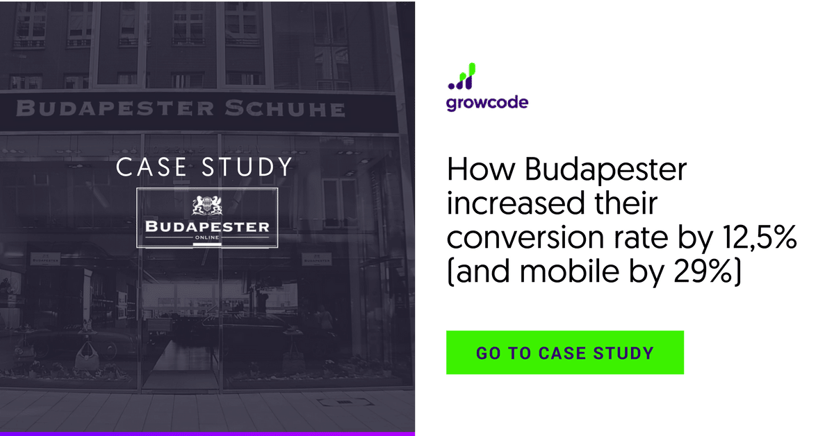GrowcodeHQ's tweet image. ✅ Conversion rate increased by as much as 12.5%
✅ Improved mobile conversion rate by as much as 29%
✅ Money saved by avoiding unnecessary involvement of the entire team 
Check out how we made it possible with Budapester 👇 
buff.ly/3afsgu5