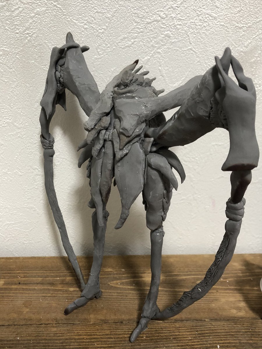 二兎婪 完全版とアニメを見返して やっぱりどうしても ぼくらの の漫画版ジアースのフィギュアが欲しくて頑張った けど クソど素人にはこれが精一杯でしたよ バランスが酷すぎて地球守れそうにない 小学館クリエィティブさんと鬼頭先生に土下座