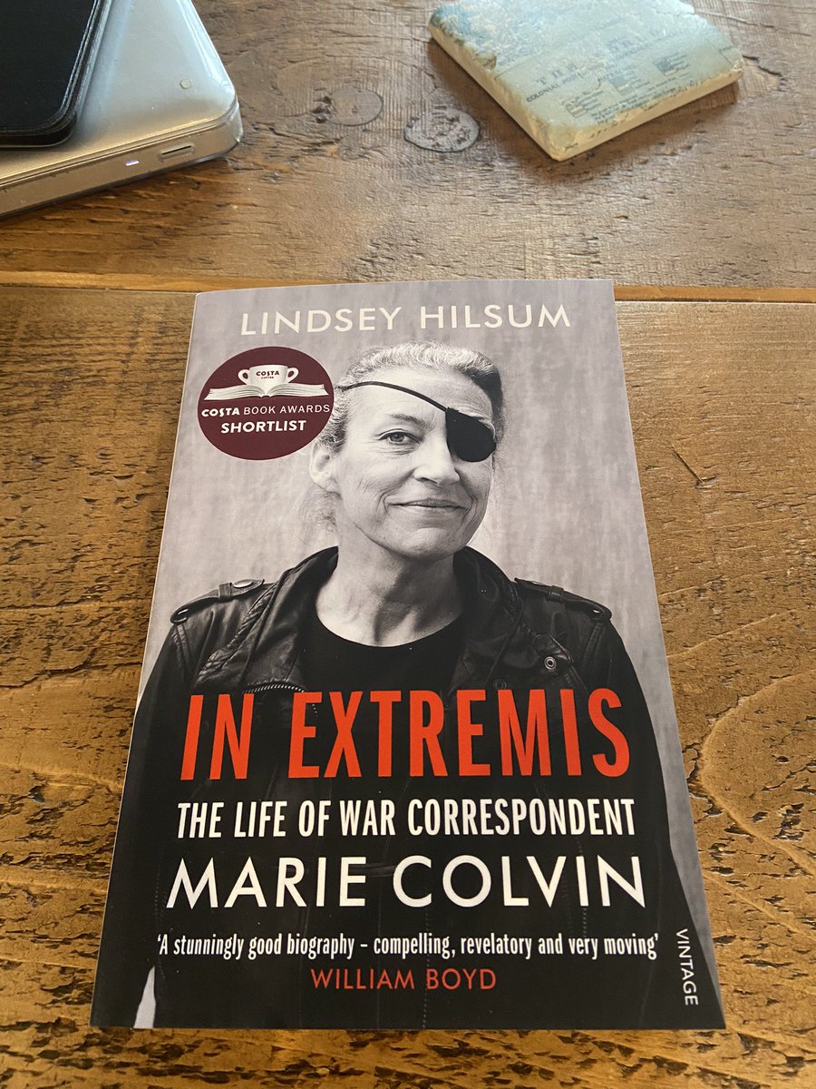 YES! I can’t wait to get stuck in to this @lindseyhilsum #warcorrespondent