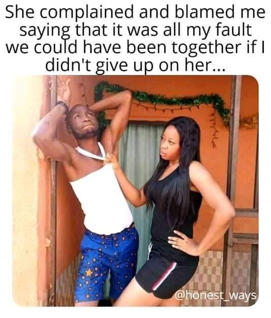 If you're giving your best and it's not enough, you are probably giving it to the wrong person.Enjoy this thread 