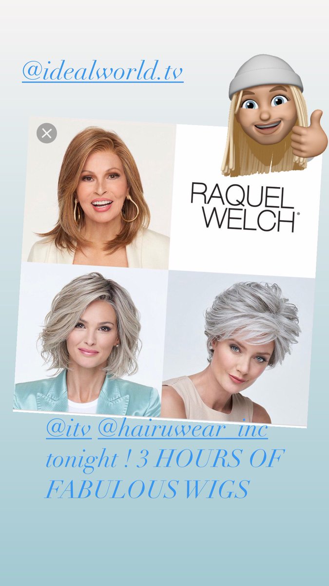 KaineKyle's tweet photo. Tonight @IdealWorldTV @ITV @HairUWearINC @KaineKyle  3 hours of live wigs ! Join me https://t.co/TnbAZPaduo