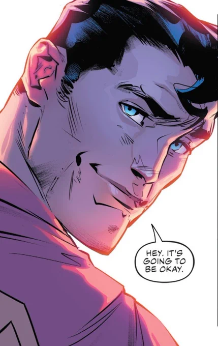Hey, It's going to be okay! #superman #justiceleague 