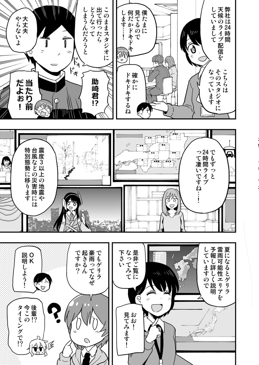 マンガでわかる天候予測② 