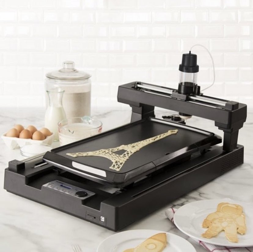 We were today years old when we realised there’s a 3D printer that makes pancakes😱
...maybe we should diversify into pancake mixture?🥞😋