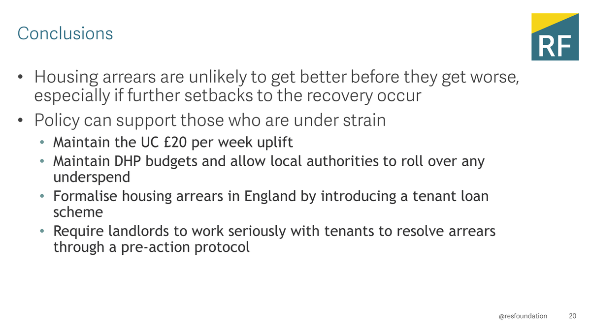 Lindsay concludes with our plan to help resolve Britain's rent arrears crisis. Read more in our report 'Getting ahead on falling behind'  https://www.resolutionfoundation.org/publications/getting-ahead-on-falling-behind/