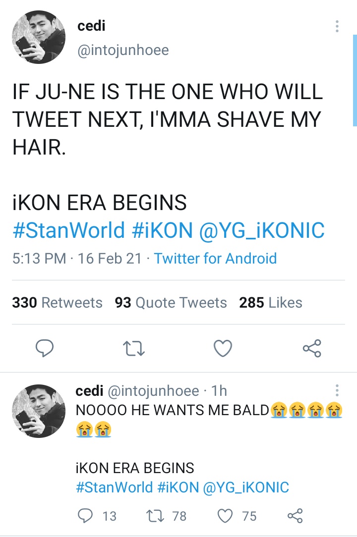 ikoincstruggles's tweet photo. JUNHOE'S FAULT 😢

iKON ERA BEGINS 
#StanWorld #iKON @YG_iKONIC @tkwpcnfak https://t.co/qyJUBwect0