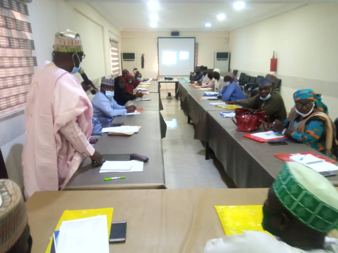 NoaKano2's tweet photo. The State Director NOA Kano during Orientation of COMOs from the 44 LGAs of the State on UNICEF's supported programs in Kano field office, with special reference to child rights issues, RI and out of school children. At Tahir Guest Palace, Kano.
16/2/21. https://t.co/TXgk8Mmz7X