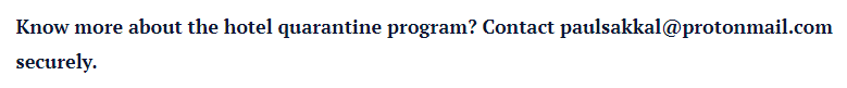 I know that this article is pure garbage. Should I email Paul?