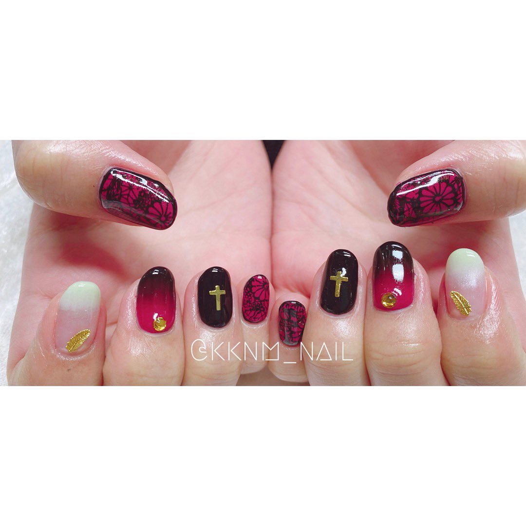 かきぬま 不定期更新 モチーフネイル ジュラキュール ミホーク ご来店ありがとうございました Onepiece ワンピース ミホーク 鷹の目のミホーク T Co X1yorjbwwb Twitter