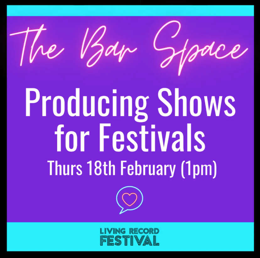Join us this Thurs 18 Feb 1pm for Producing Shows for Festivals 

You'll Hear from leading theatre companies &amp; festival venues giving their top tips for producing successful festival shows, &amp; what fringe festivals might look like post Covid-19 

Sign up: live-stream.zarucchi.com/player/f337895…