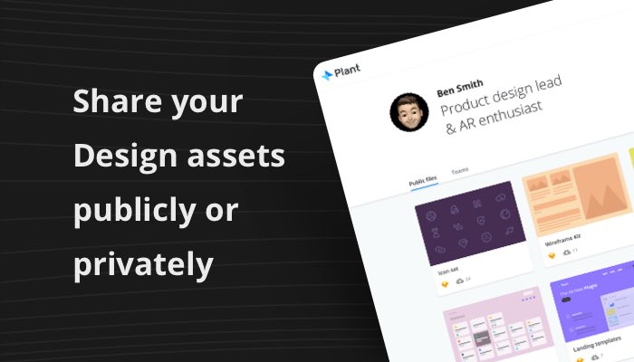 IsItPavel's tweet photo. With public pages on Plant, you can share project files publicly or privately with anyone, in addition to having a powerful version control system for designers

https://t.co/eueAfVsWSx https://t.co/hcyPJo0GVK