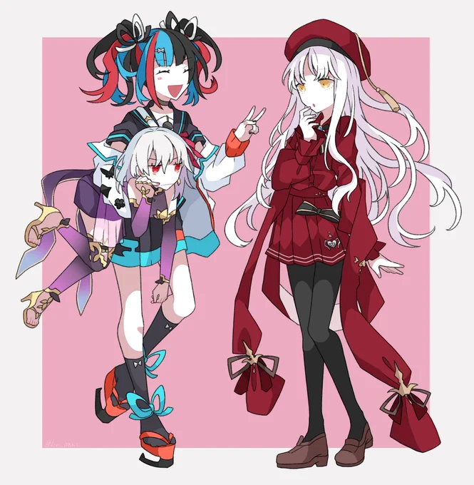 なぎこさんとカーマちゃんとカレンちゃんと

#FGO 