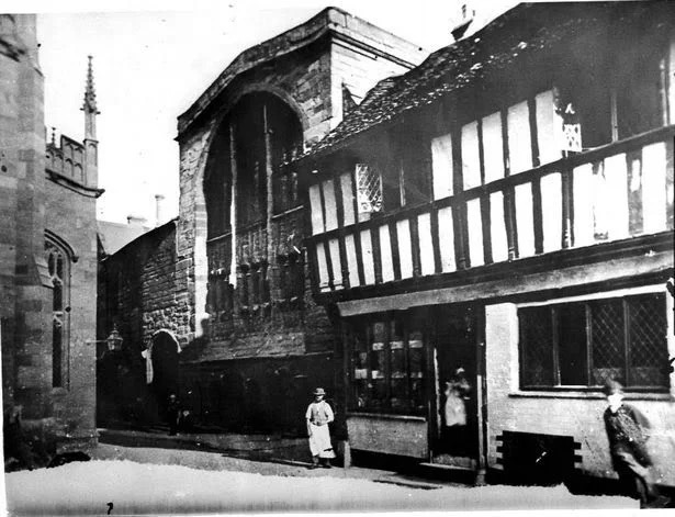Bayley Lane in c1860 looks like it has barely changed 
#WyattWingrave 
#OldCoventry