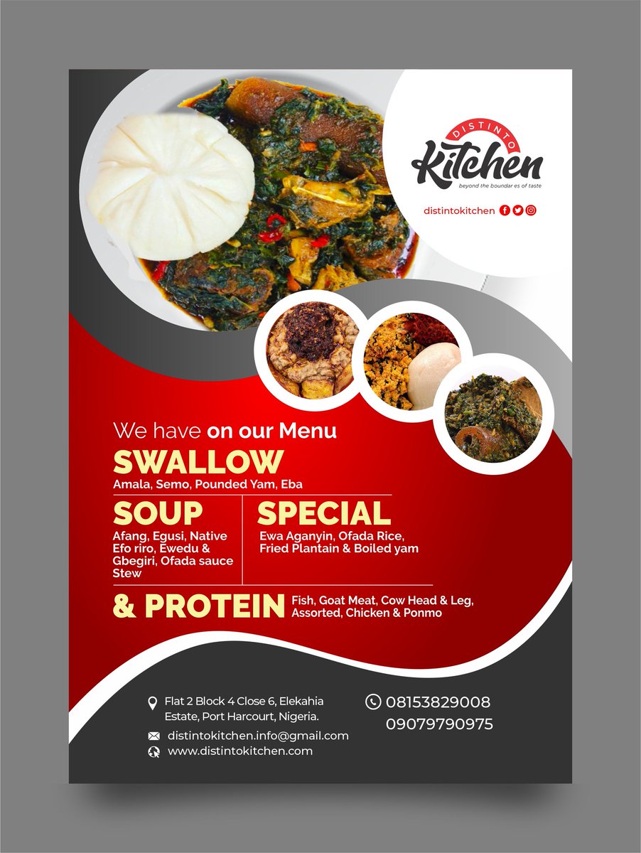 distintokitchen's tweet photo. @AskPHPeople We have pounded yam on our menu https://t.co/TyLFP0vR8O