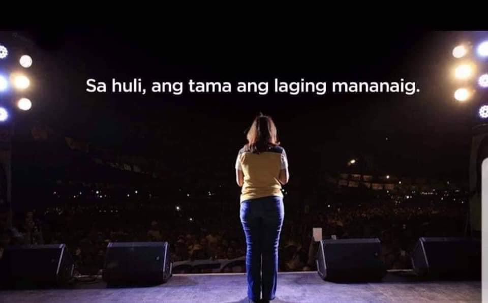 MaeChatto's tweet photo. Ngayon at sa mga darating pang mga araw. Laban lang π΅π
#LeniTheRealVP https://t.co/8rBqClJStD