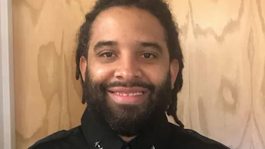 TLSLiveShow's tweet photo. "Wyoming's first Black sheriff: 'Here to keep the peace'"
@thehill @TLSLiveShow 
#TruthLiesShenanigans #Wyoming #AaronAppelhans #BlackLivesMatter #BlackUnity #BlackCommunity #Diveristy #stopracism #peace #love #BlackSheriff #AlwaysAFirst #BlackHistory 
https://t.co/MVteiQQLiE https://t.co/NKMIxCDcS2