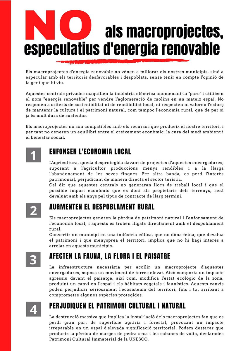OliSoleil's tweet photo. #energiarenovable #energiaverda #sostenible #economiarural #mediambient https://t.co/Y9kBZNN8XM