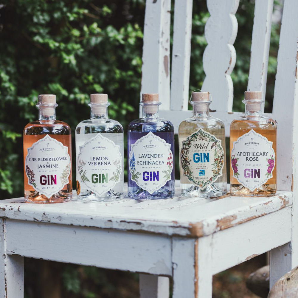 With a line up like this it can be tough to pick a favourite - thankfully, you can buy our gins in 5cl bottles, making it easier to explore and find your number one.