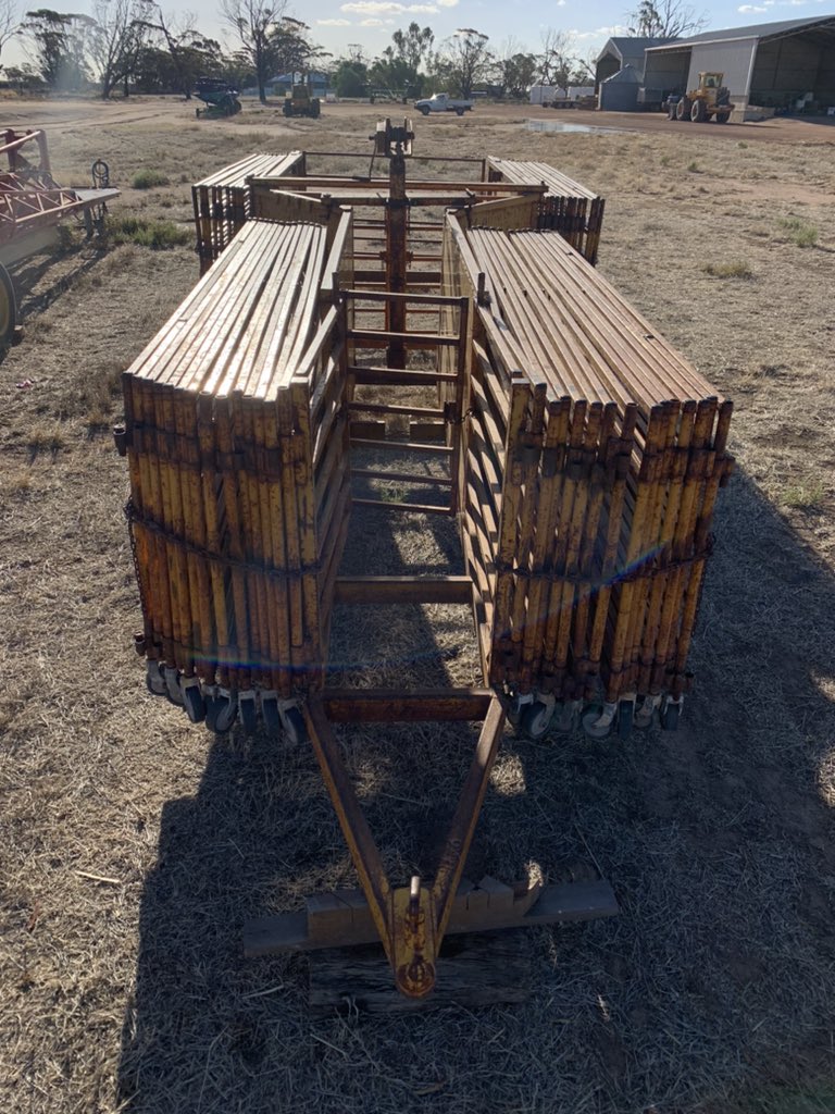 QuadeAgri's tweet photo. Portable sheep yards https://t.co/xOc7XcesLc