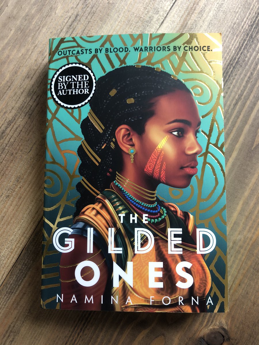 We have been discussing #promotingdiversetexts and are getting stuck into a teacher YA Book Group starting with The Gilded Ones by @NaminaForna - if you want to join in retweet or DM us 📚