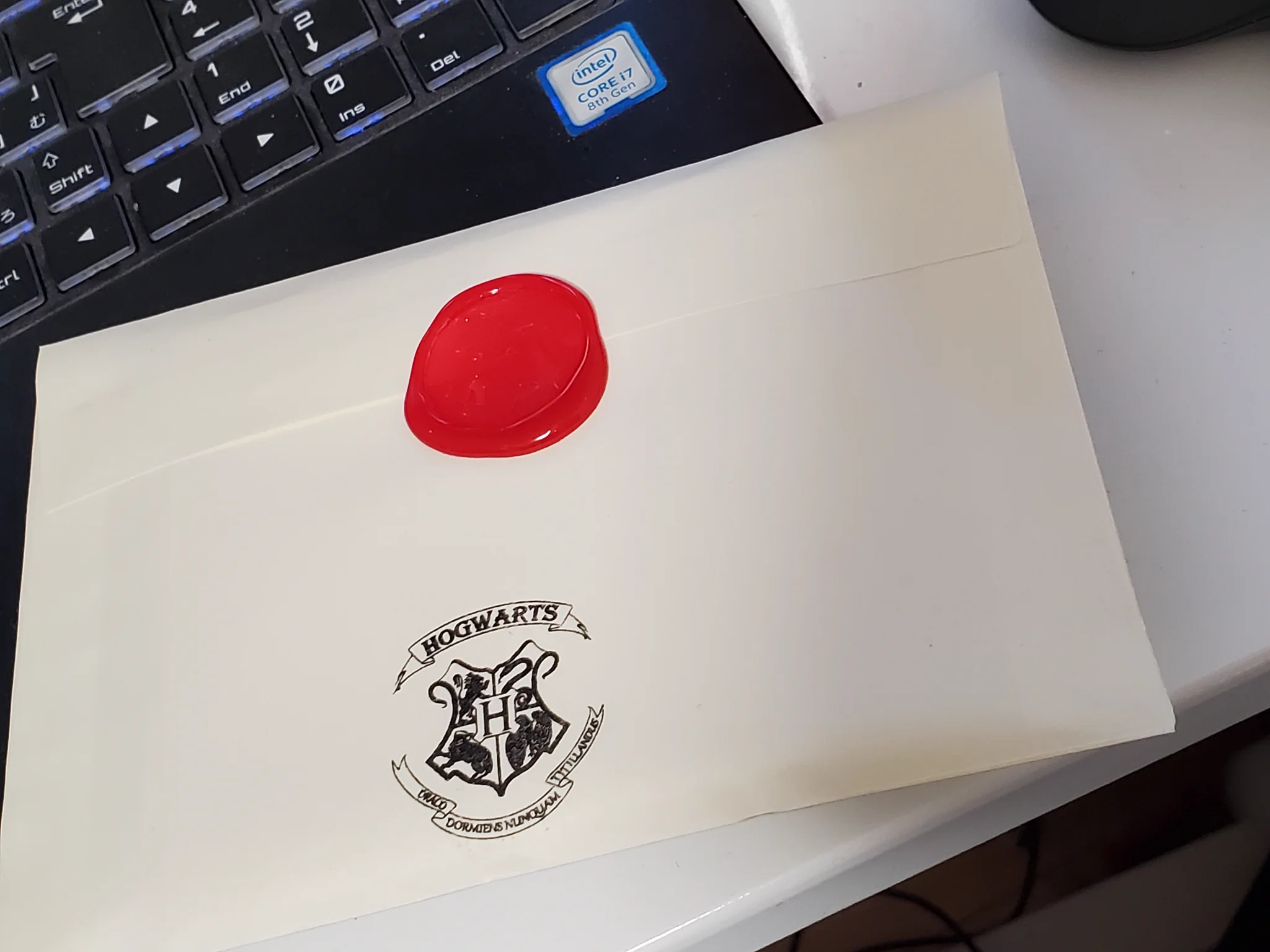 これは完成度が高い！娘さんの誕生日にホグワーツ入学許可証が届く！？