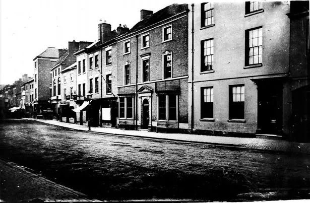 #WyattWingrave captures an c1860 Bishop Street long before the motor vehicle was even invented 
#OldCoventry