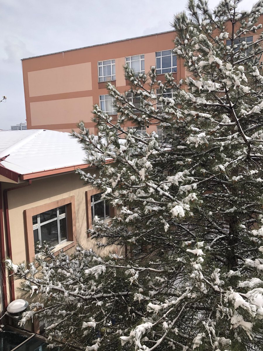 Fakültemize kaydolduğu halde henüz Ankaraya gelememiş öğrencilerim için odamdan bir iç bahçe kış görünümü ⁦<a href="/GaziHukuk2016/">Gazi Hukuk</a>⁩ ⁦<a href="/hbvcocukhaklari/">Çocuk Hakları Topluluğu</a>⁩ ⁦<a href="/Gazi_Universite/">Gazi Üniversitesi</a>⁩