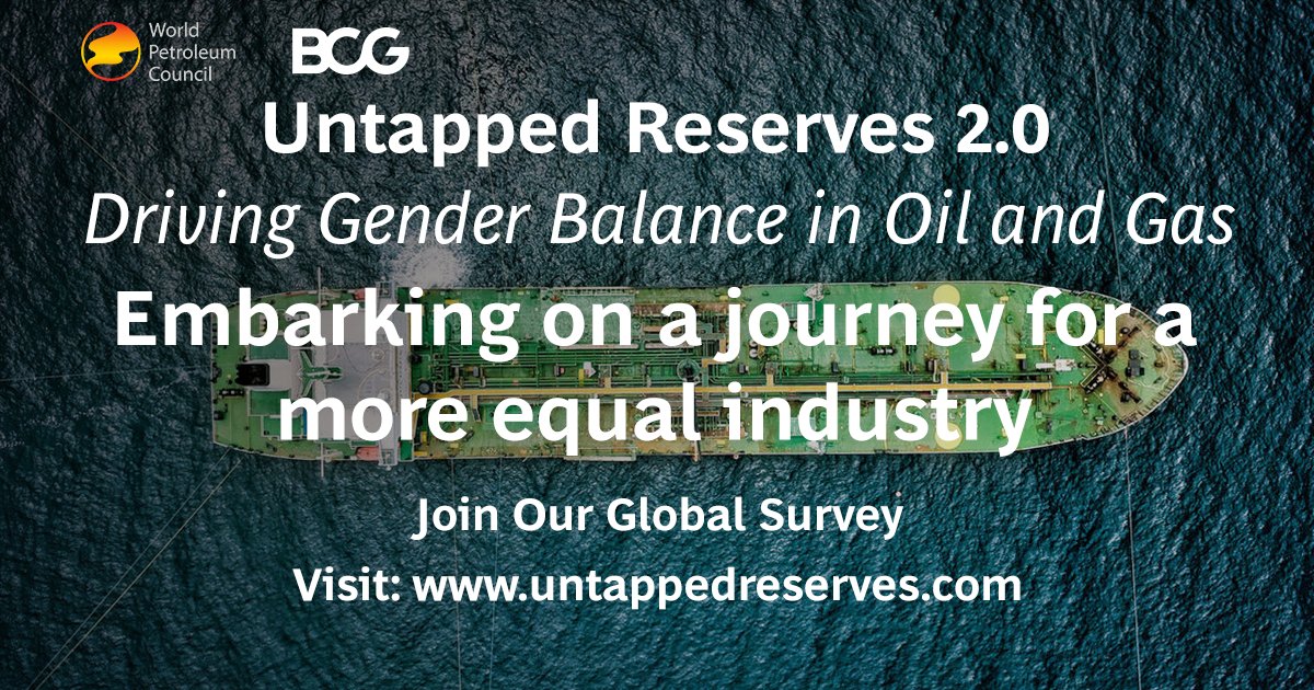 WPC_Energy's tweet photo. How is COVID-19 impacting on gender balance in #oilandgas? And how are companies securing their #UntappedReserves in this period?
#haveyoursay in the global #WPC / @BCG survey of women in the #oilandgassector - now LIVE at https://t.co/yqfZuzjqMs https://t.co/1w9hFdlHpk