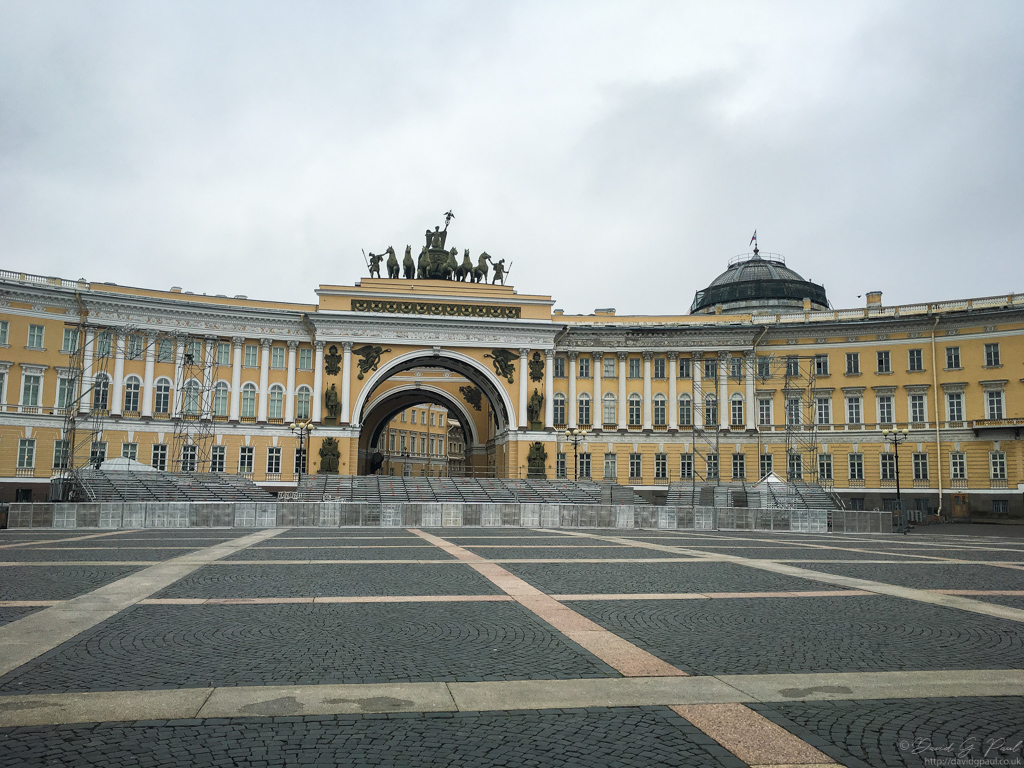 Saint Petersburg also has a surprising number of waterways. The following morning I went for a long run to explore the city in the early hours, and lost count of how many bridges I'd crossed