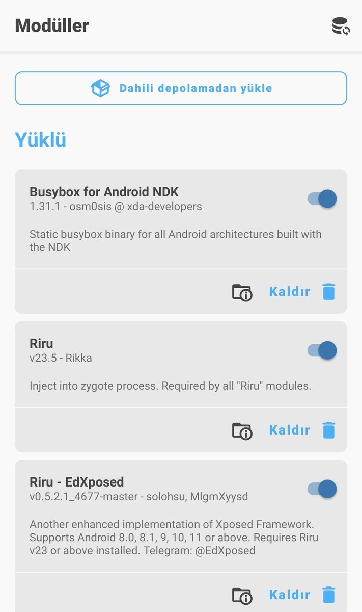 kaliturkey's tweet image. #Busybox #xposed #RedmiNote9Pro #Magisk