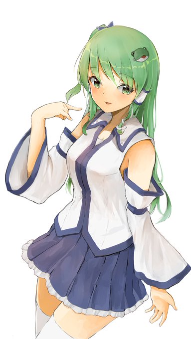 早苗さん
「そこのお兄さん、ちょっと信仰していきませんか?」 