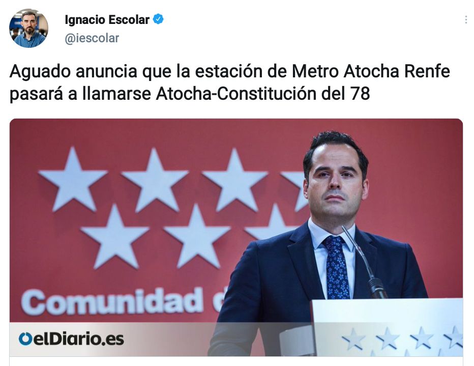 diostuitero's tweet photo. Ni un día sin su gilipollez. https://t.co/bCAu3rnj5h