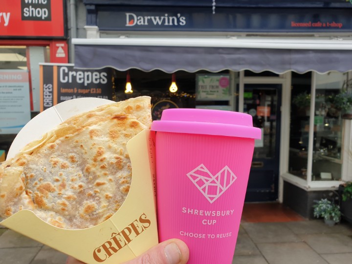 What better way to start pancake day afternoon than with a <a href="/darwinsshrews/">Gwen Burgess</a> <a href="/cadburys/">carole stevenson</a> creme egg crepe and <a href="/shrewsburycup/">Shrewsbury Cup</a> coffee