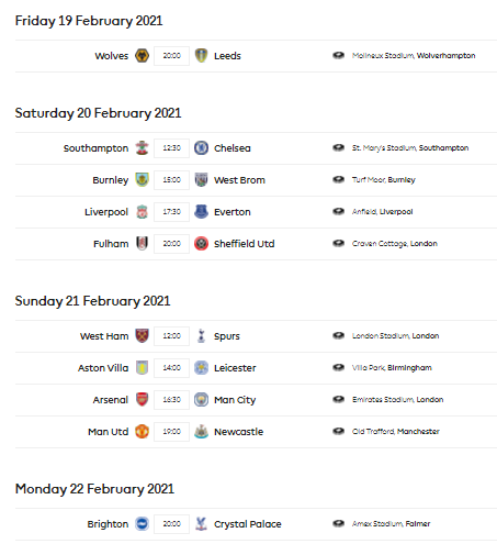 After week 1 of the Beggsboro Last Man Standing, 61 runners remain. See Week 2 fixtures below (noting that tomorrow's games DO NOT include).

Deadline for team submission is 6pm Fri 19th Feb.