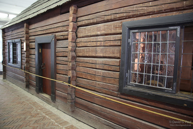 From there we went to the (more than) 300 year old cabin of Peter the Great, the founder of the city. It's in such good condition because after he'd built the Peter and Paul Fortress, he ordered that the cabin be preserved for posterity