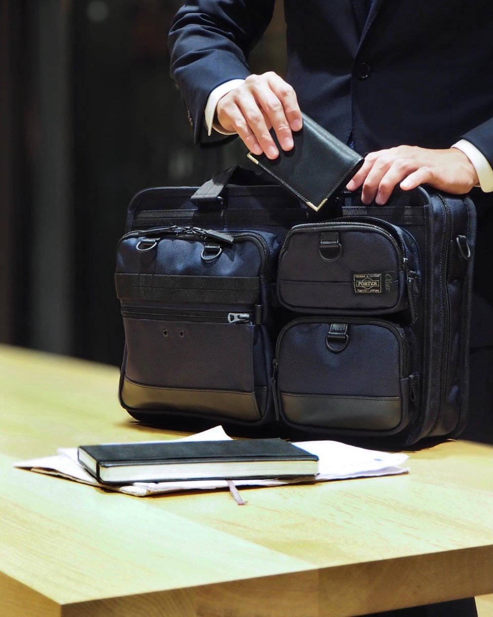 PORTER / αGEL GRIP 2WAY BRIEFCASE-