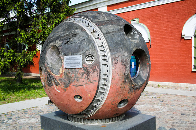 The Peter and Paul Fortress has several different exhibitions inside which aren't all ticketed the same way. I was eager to see the cosmonaut museum first; but was a little lacking. The cathedral there is where the Tsars from Peter I up until Alexander III are buried