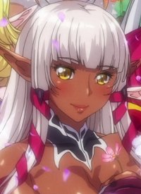 " How soft and adorable! I'll protect you with all my being! "