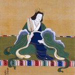 推古天皇の頭に載っているのは…？旧道を爆走しそうないかついバイク？!