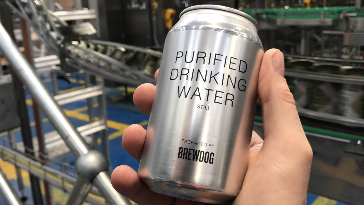 JamesBWatt's tweet image. Several vaccination centres have been in touch requesting packaged water from @BrewDog

Due to C-19 safety measures people can't bring water on site or use the taps.

They needed a packaged solution. We gave them one which is both free of charge &amp;amp; importantly plastic free too.