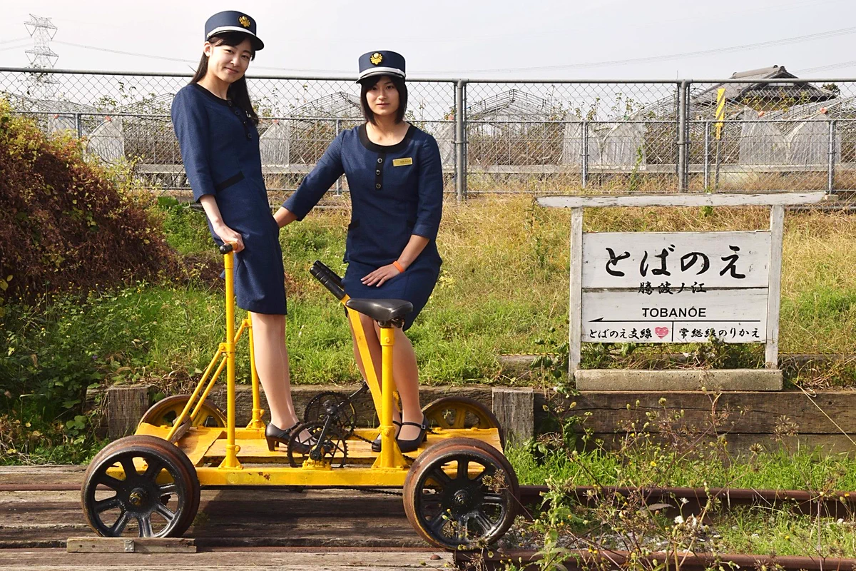 とばのえ支線の軌道自転車が盗難に遭ってしまう・・・