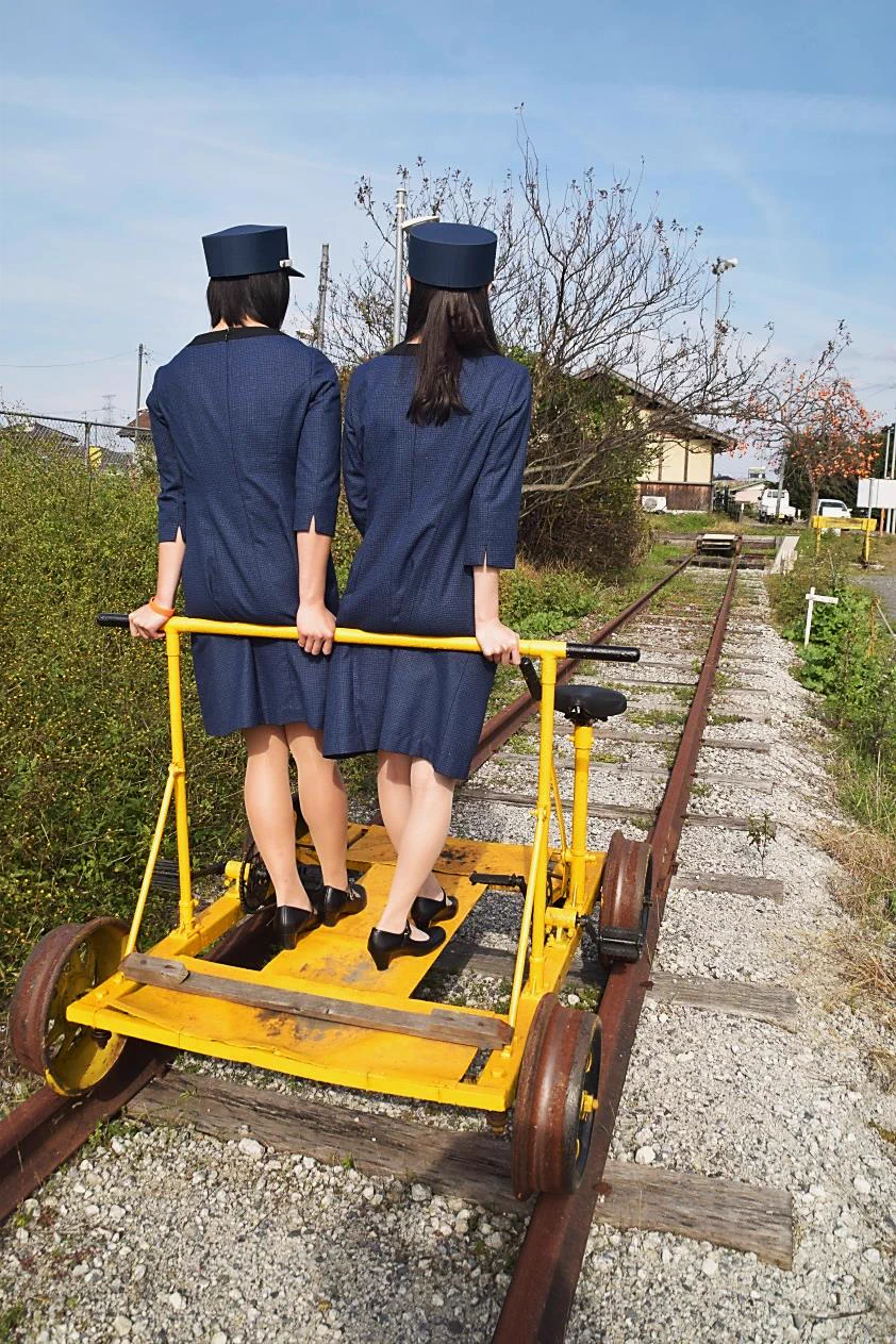 とばのえ支線の軌道自転車が盗難に遭ってしまう・・・