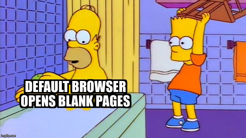askubuntumemes's tweet image. Default browser opens blank pages askubuntu.com/questions/1316… #firefox #defaultbrowser #browser