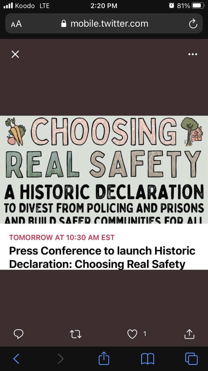 policingblack's tweet image. You can see an interactive map of signatories choosingrealsafety.com/map made by @buckdoyle (zoom in).  Tune in today and learn more about why labour, Black liberation, Indigenous #LandBack and human rights organizations support #AbolitionInOurLifeTime