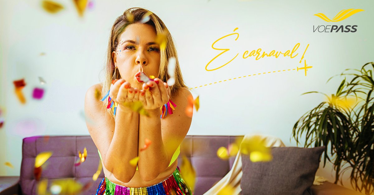 Allah-lá-ô, ô ô ô ô ô ô. Mas que calor, ô ô ô ô ô ô .... Esse ano, a festa mais brasileira que existe está sendo diferente, mas seguimos confiantes que em breve, tudo vai melhorar. Já que não pode aglomerar, conta para gente nos comentários...

#VOEPASS  #Carnaval