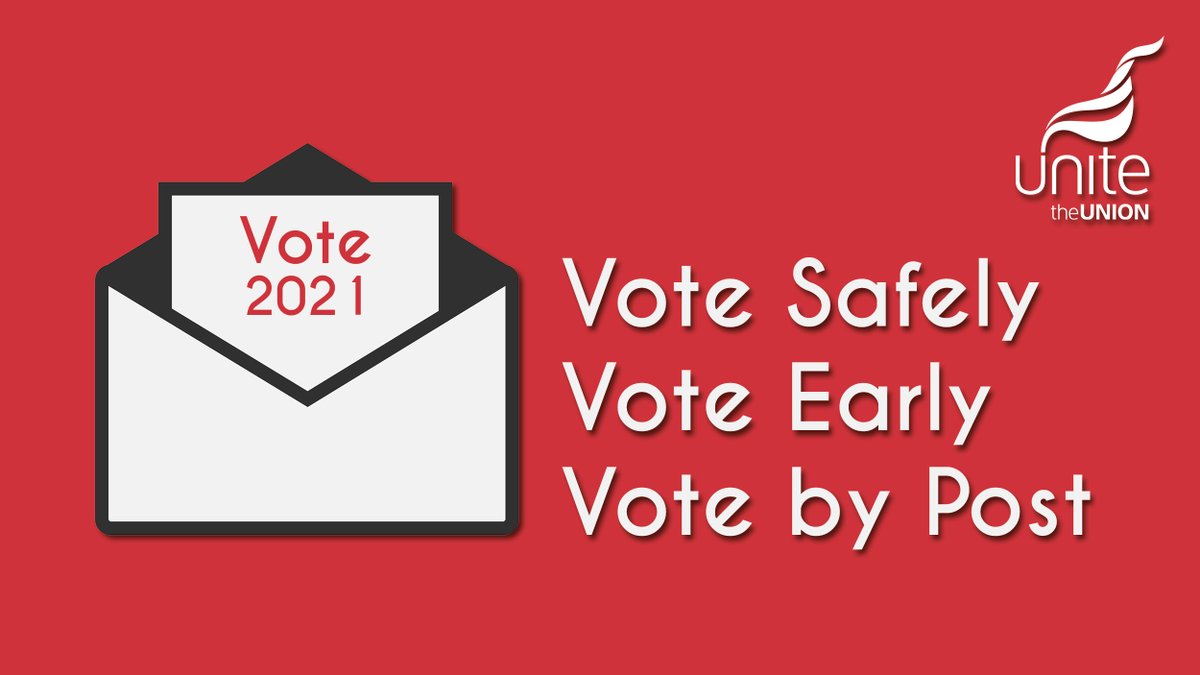 This year's elections on 6th May will be different to previous years. The pandemic means that your polling station may be in a different place, possibly further away. There is a way you can vote early and vote safely. 

Register for a #PostalVote : gov.uk/government/pub…