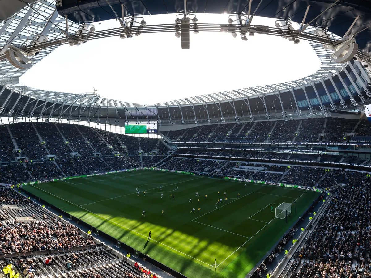 A slight contrast with the new 62,850 capacity Tottenham Hotspur Stadium we think 