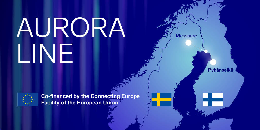 fingrid_oyj's tweet photo. Aurora Line on Suomen ja Ruotsin välille vuonna 2025 valmistuva siirtoyhteys. Yhteys on valittu EU:n yhteisen edun PCI-projektiksi. Hanke mahdollistaa uusiutuvan sähköntuotannon lisäämisen, edistää sähkömarkkinoiden toimintaa ja parantaa sähkön toimitusvarmuutta koko alueella. https://t.co/KkXx3nSt4P