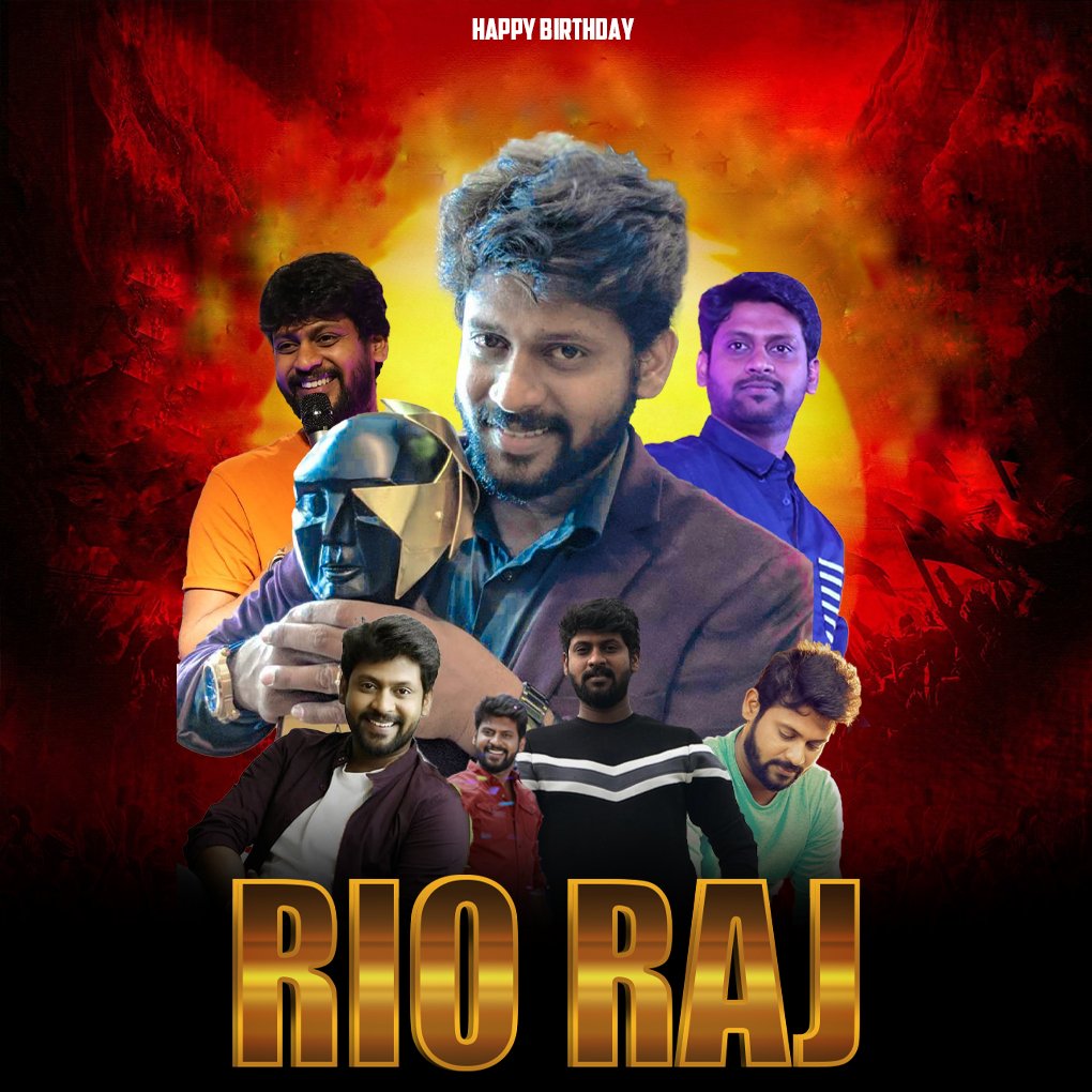 peakybeast's tweet photo. Ithu namma @RioRajTrends bro panna edit avarkku like pannittu pooga wedone bro #HBDRio #HBDRIO https://t.co/XzE3GdMBhW