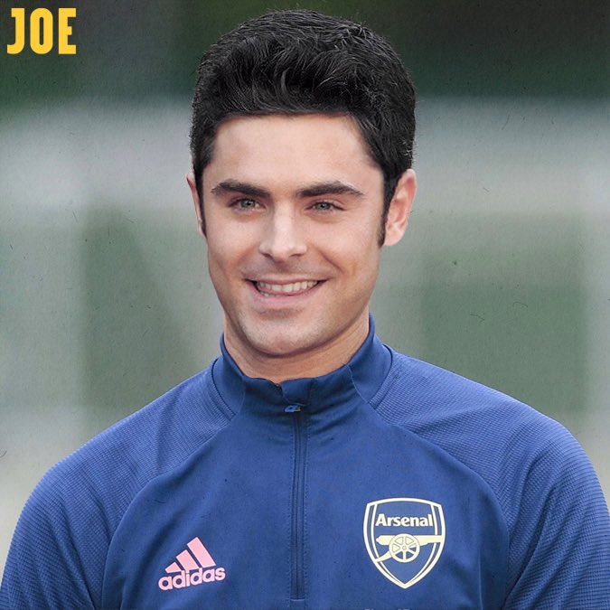 Zac Efron is Mikel Arteta...